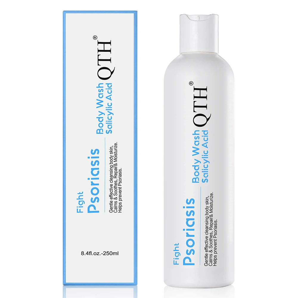 QTH 1.8% гель для тела с салициловой кислотой лечения псориаза экстракт алоэ вера 8 40