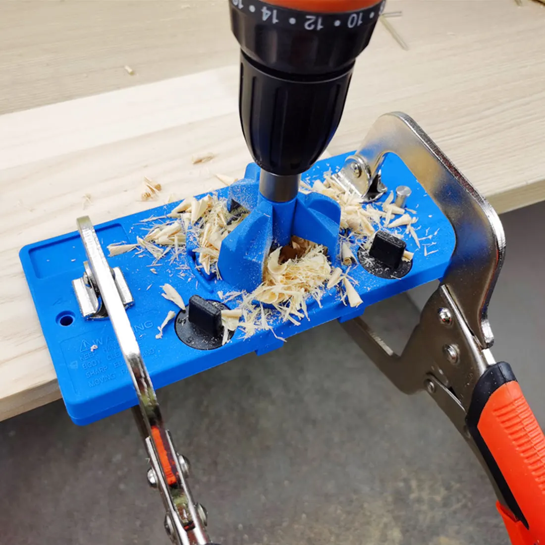 

35mm Cup Style Hinge Jig Boring Hole Drill Guide Forstner Door Pattern Hole Wood Cutter Carpenter Woodworking Tools