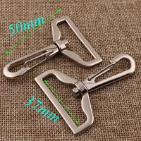 6 pcs large silver lobster swivel clasps 1 12buckle gate bag hook clasps claws carabiner snap purse strap handbag snap