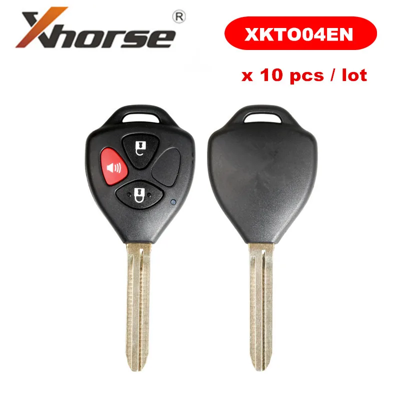 Универсальный дистанционный ключ XHORSE XKTO04EN для Toyota 3 кнопки VVDI VVDI2 инструмент