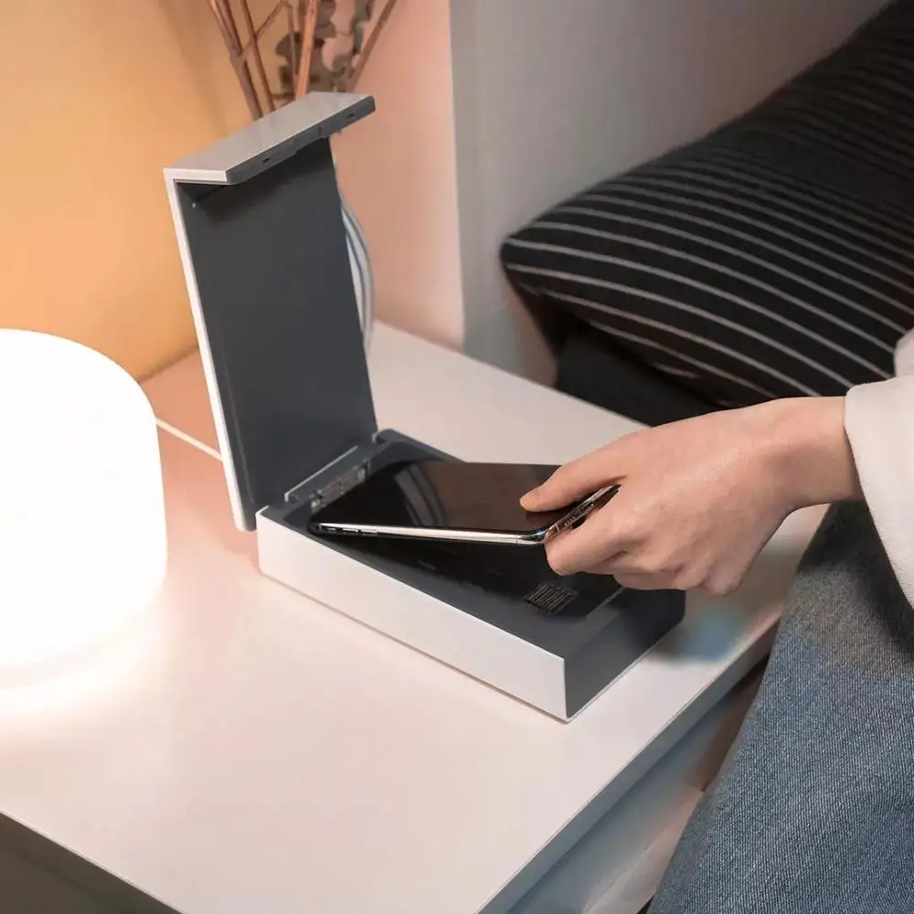 

Xiaomi Adrtek Mobile Phone Sterilization Box Machine UV Sterilizer Box for Mobile Phones Tools
