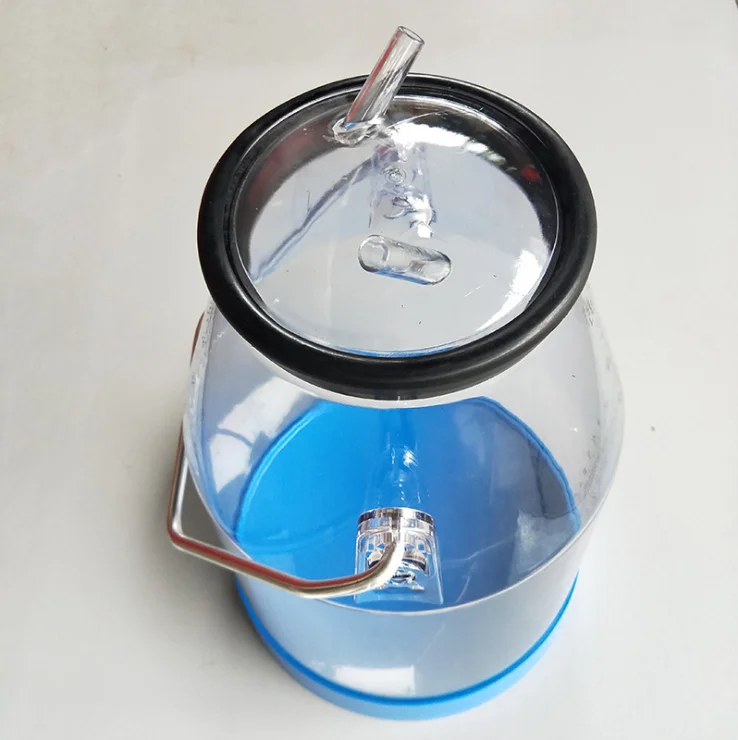 Прозрачное ведро для молока из коровьей козы 25 литров с крышкой ведра и