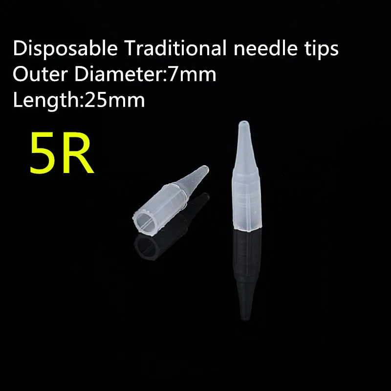 5R needle tip 500pcs 500 шт./кор. 3R тату-машинка мануального татуажа бровей Иглы полу-перманентный макияж тату для бровей, микро лезвия для макияжа губ и машинка мунсу иглы 0,35 мм* 50 мм - Габаритные размеры: 5R needle tip 500pcs
