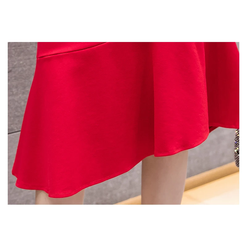 

Button Mermaid Skirt Metal Sheets Faldas Mujer Moda 2019 Skirts Womens Autumn Zipper Elasticity Women Clothes Midi Jupe Femme