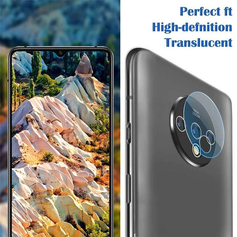 Nano Cristal de c&aacute;mara para OnePlus 7T, pel&iacute;cula protectora de c&aacute;mara para OnePlus 7T, lente de cubierta completa, vidrio templado para OnePlus 7T, 2 uds.-1