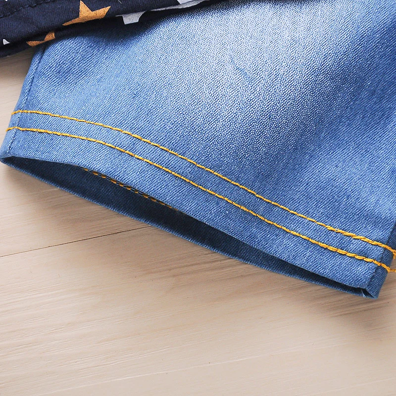 Комплекты летней одежды для мальчиков хлопковая Повседневная Толстовка с