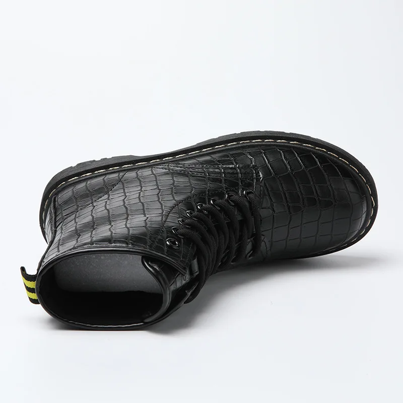 Женские ботильоны зимняя теплая обувь для верховой езды женская на шнуровке из