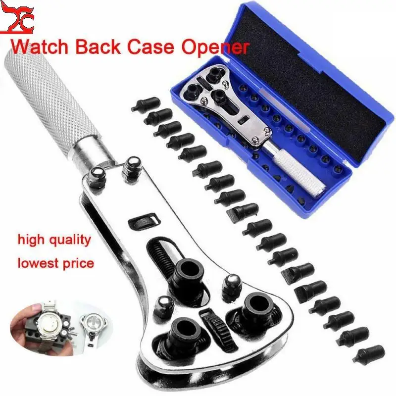 Good design Multi-function Watch Repair Tool Kit Watch Case Change Battery Cover Opener Repair Wrench Screwdriver  Watch Repair