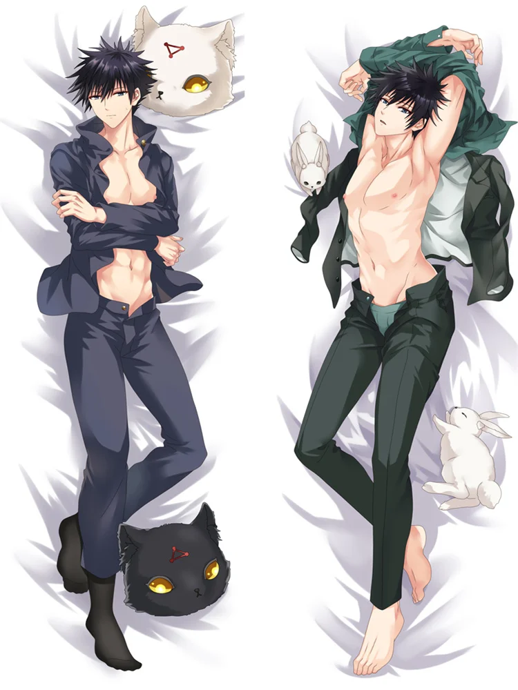

2021-July Update Японские Аниме подушки juютсу Kaisen Itadori Yuji Dakimakura наволочка для подушки Megumi обнимающая наволочка