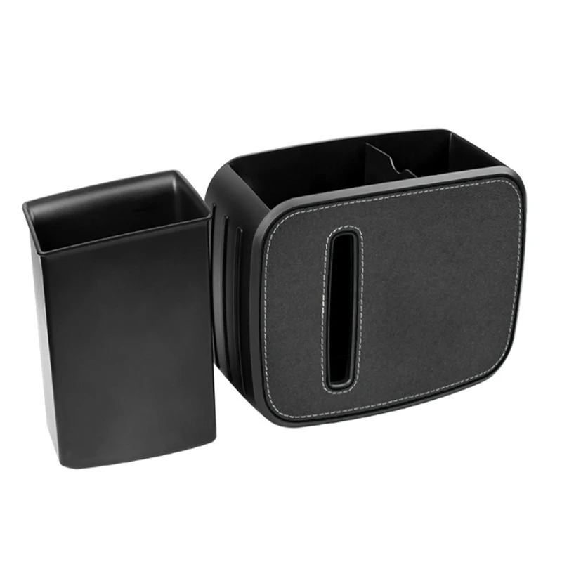 

All-In-One Car Trash Hanging Car Garbage Can Wipes Holder Car Seat Headrest Hooks Car Seat Headrest Hook Car Trash Can