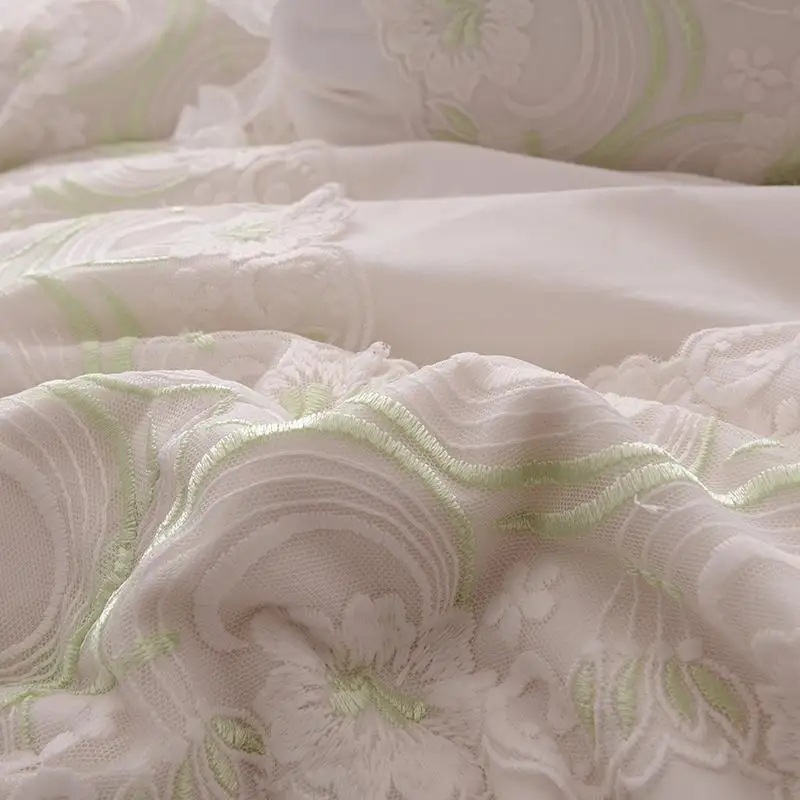 В стиле принцессы Кружевная юбка комплект односпальный полутораспальный