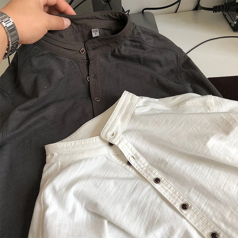 Специальный зазор! Мужская одежда от иностранного продавца Повседневная рубашка