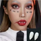 3 @ # маска, зубные протезы, для косплея, искусственные протезы для взрослых, реквизит для костюма сделай сам, набор клея, зомби, вампир, временная упаковка, клыки в подарок