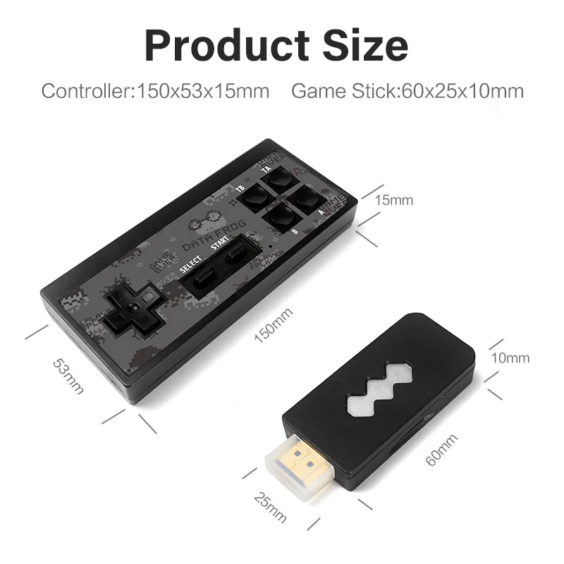 Y2 Cross-border explosive mini game console HDMI TV high-definition Wireless doubles | Электроника