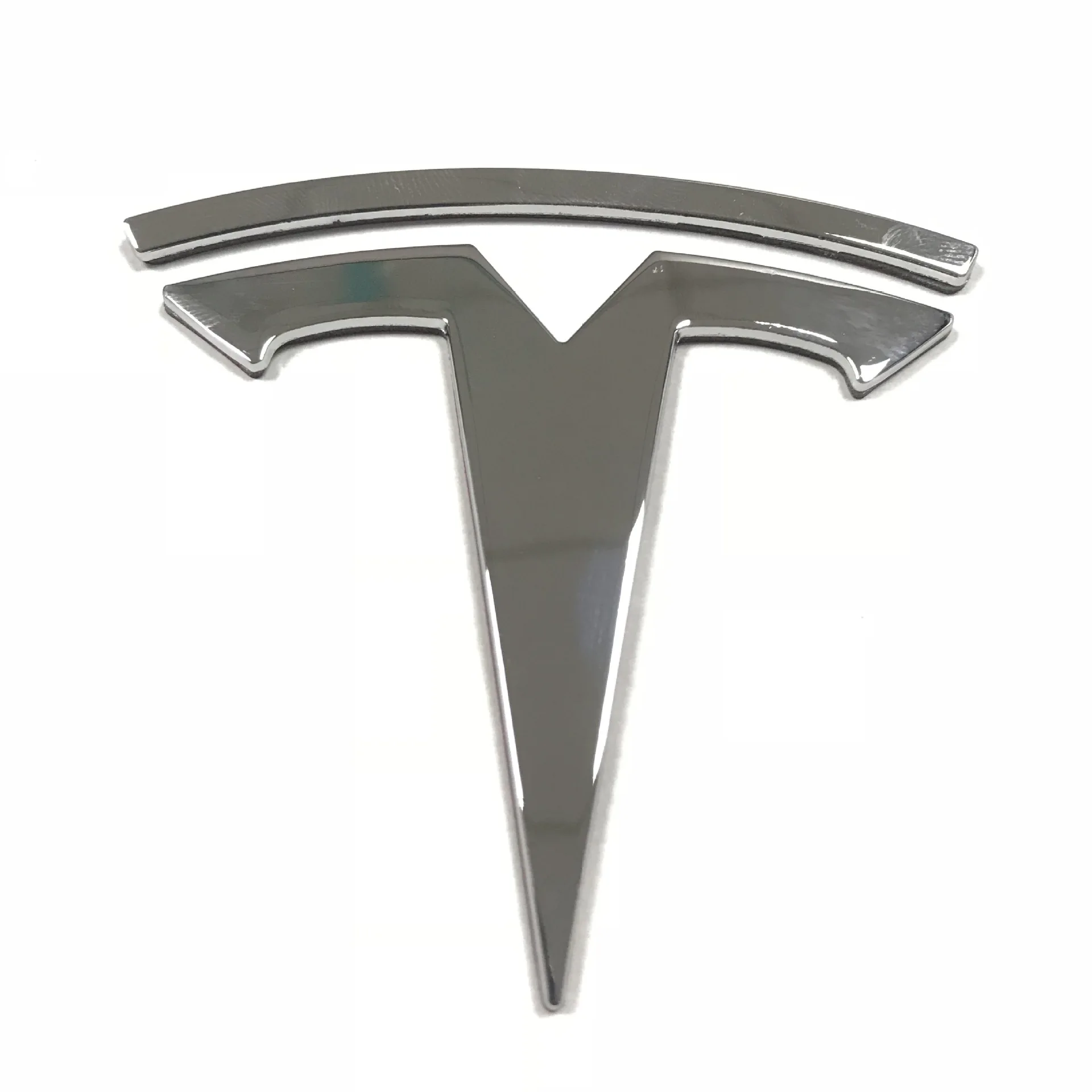 

For Tesla modelX Y metal car sticker MODEL S car logo MODEL3 tail decoration decorative leaf plate label logo car stickers