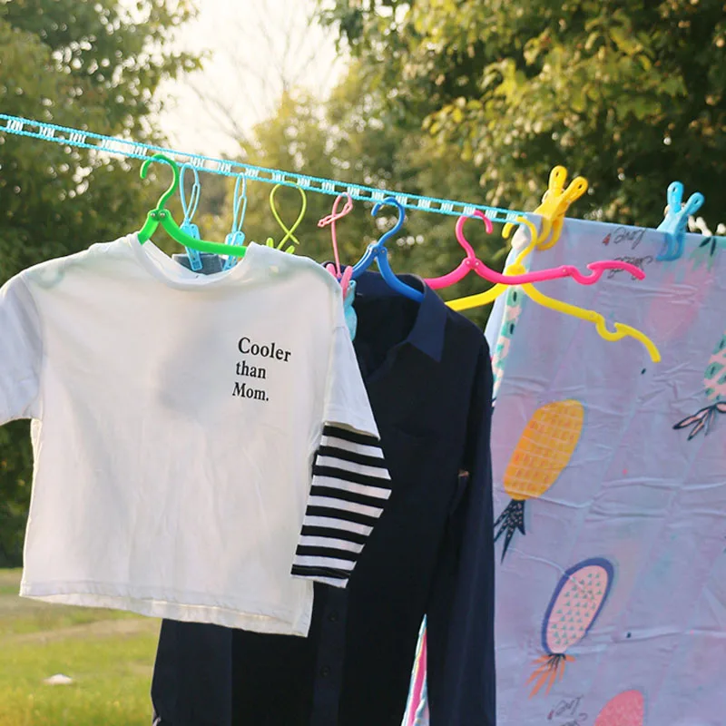 Толстая бельевая веревка для дома и улицы без необходимости пробивания