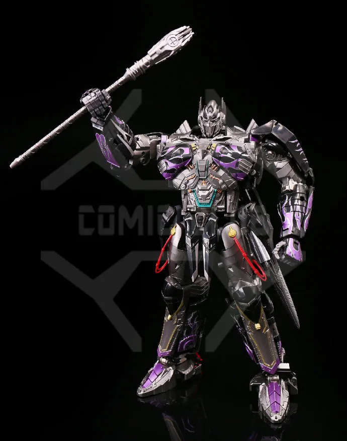 Comic Club уникальные игрушки UT трансформационный робот TF R-02P knight OP Challenger металлический светодиодный светильник