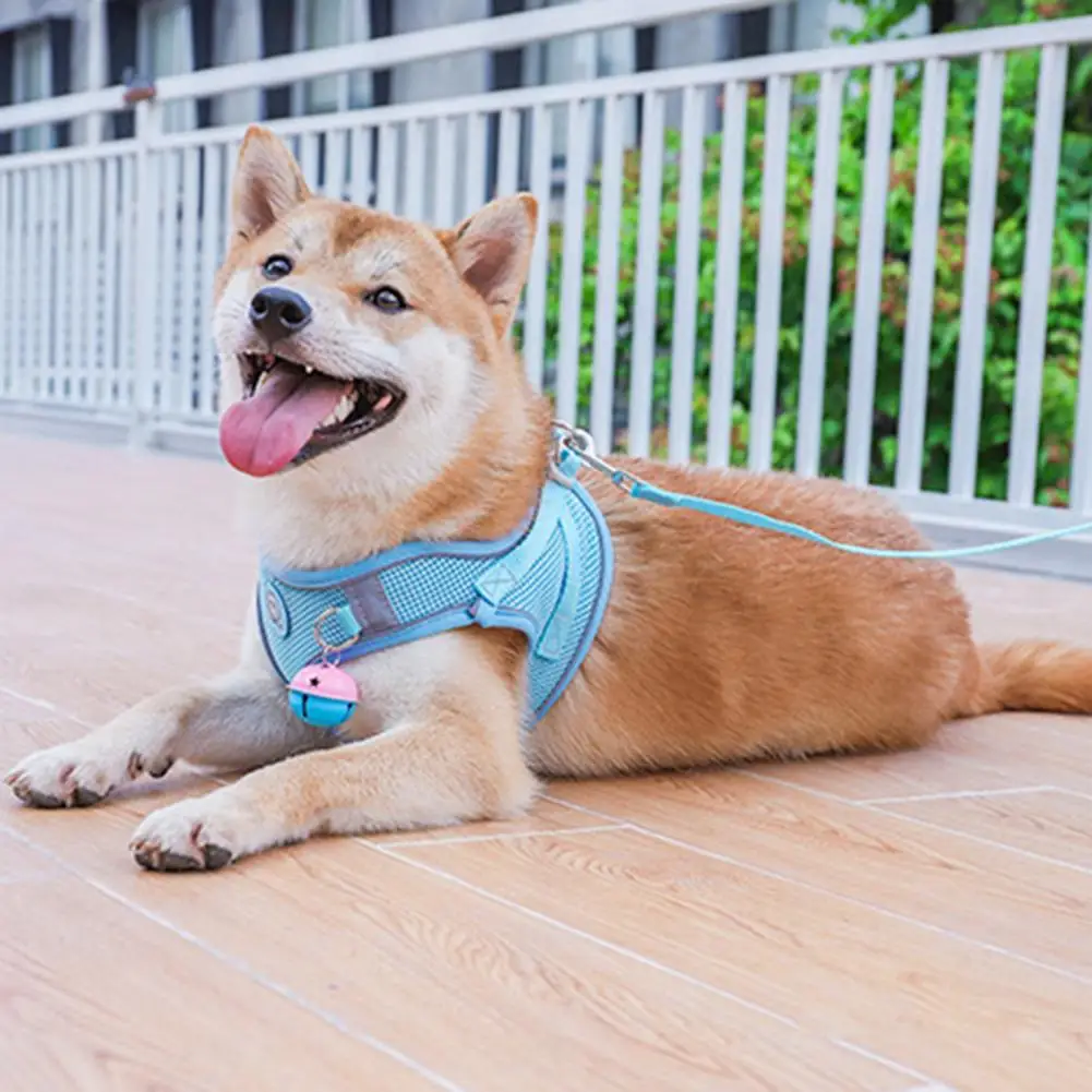 

Wear-resistant Soft Texture Pet Harness Vest Leash Set Pet Supplies