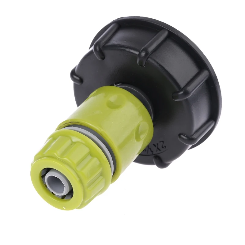 

Garden Water Ball Valve For IBC Container S60X6 Adapter Plant Water Tap Cap With Male Thread Hose Connection