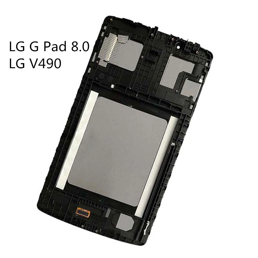 Sinbeda 8 0 &quotдля LG G Pad V480 V490 матричный ЖК-дисплей сенсорный экран с рамкой дигитайзер