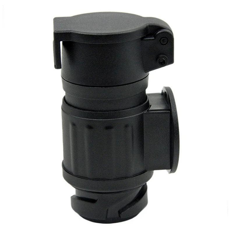 

Trailer Adapter Plug 13-Pin to 7-Pin Towing Trailer Adapter Connector Trailer Adapter for Trailer RV Boat Car EU Plug