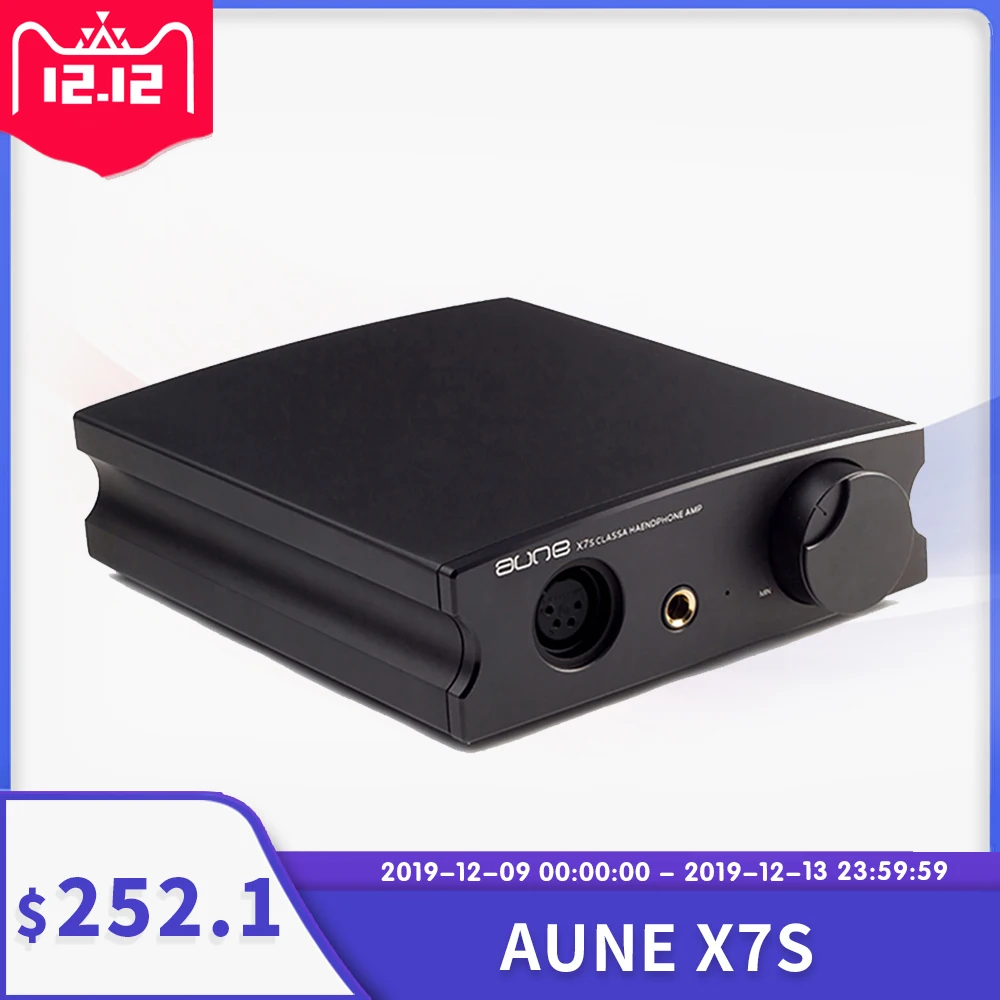 Aune X7S баланс усилитель для наушников класс А RCA входной Баланс Выход 6,35 мм усилитель для наушников