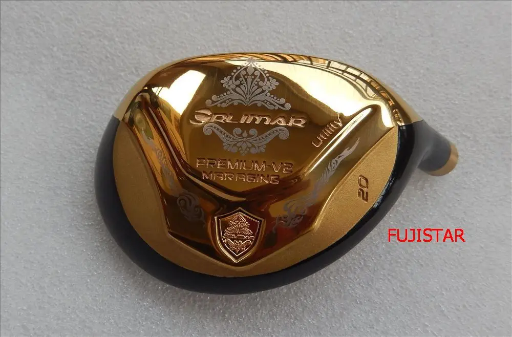 FUJISTAR GOLF ORLIMAR PREMIUM-V2 Maraging face golf hybrid head 20deg loft 0.335 size hosel