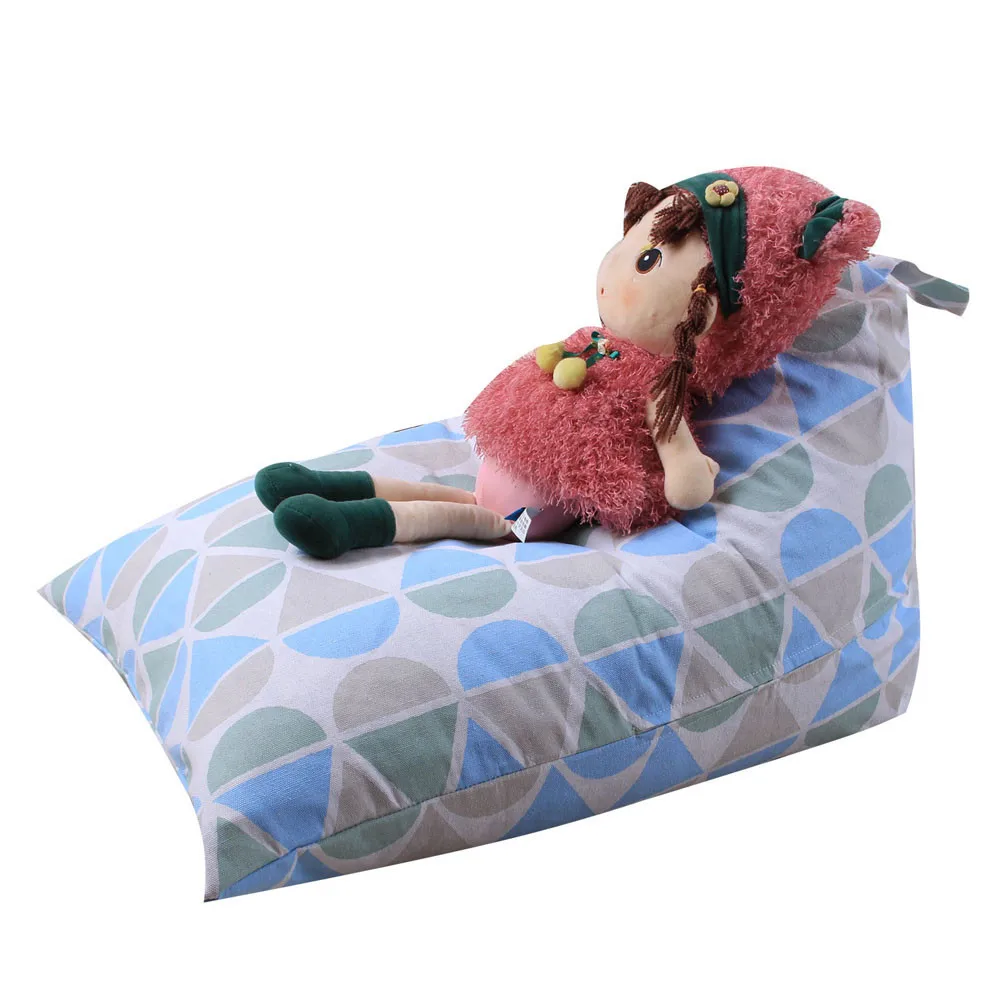 HSU дети чучело Плюшевые игрушки хранения мешок бобов мягкий полосатый стул с