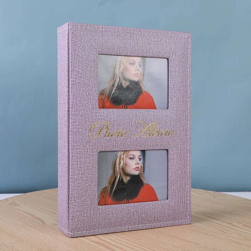 

Высокое качество кожи 6 дюймов 300 листов интерстициальной фотоальбом творческие детские подарок на день рождения, лучший подарок, память фо...