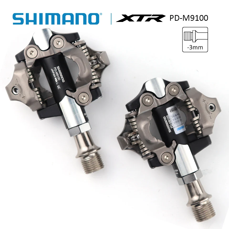 SHIMANO XTR PD-M9100 горный велосипед педаль SPD Clipless гонки педали комплект они могут быть