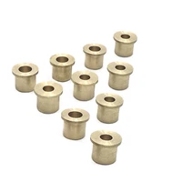 10pcs 4x8mm 5x8mm copper bushing shafting bearing rudder shaft sleeve spare parts for rc simulation ship bait boat model