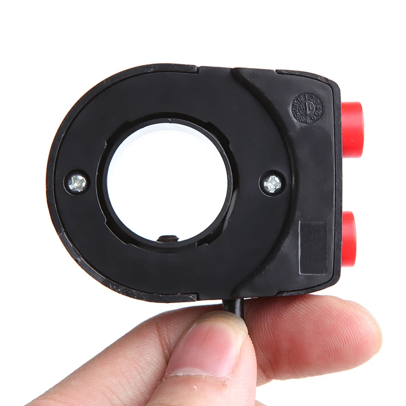 1 шт. пластиковый велосипедный руль выключен Кнопочная головка противотуманный