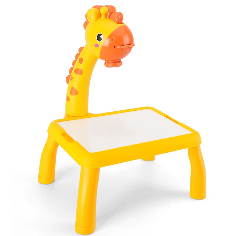 

Led Projector Drawing Table Toys Kids Painting Board Desk With Light Music Educational Learning children gifts Dropshipping Toy
