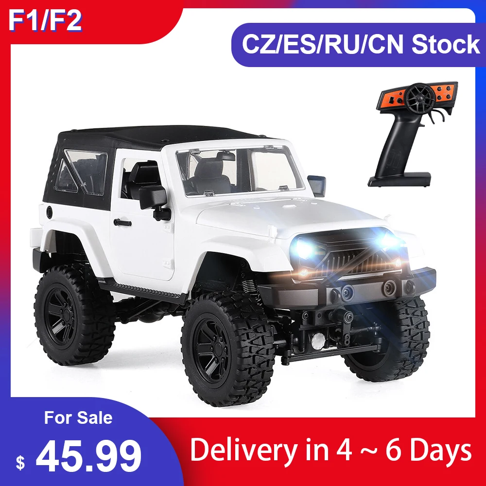 

F2 RC Car 1/14 Scale Remote Control Truck Convertible 4WD 2.4GHz Off Road RC Trucks 30km/h High Speed Vehicle Crawler Gift Kid