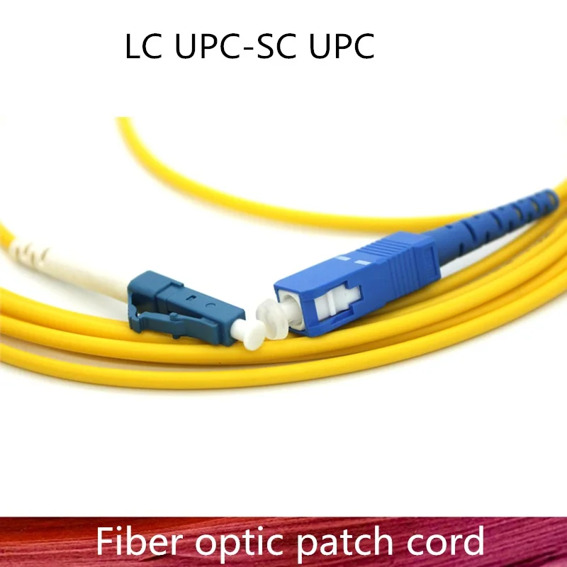 LC/UPC К SC/UPC Волоконно-оптический патч-корд кабель диаметром 1 м/3 м/5 м/10 м/20 м/30 м