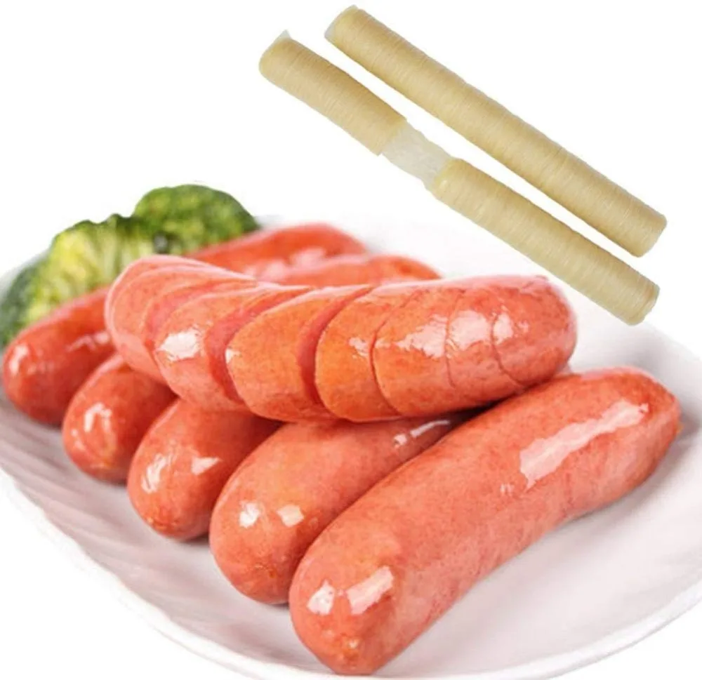 3 Meter Cotton Meat Net Ham Sausage Bag Hot Dog Cooking Net Pin Roll Sausage Dog Tool Meat Net Kitchen Cooking Tool