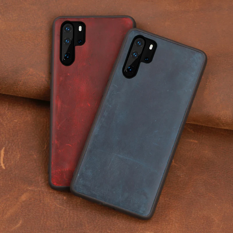 Чехол для телефона из воловьей кожи для huawei P20 P30 lite mate 10 20 Pro Y9 P smart чехол Crazy Horse для Honor 8X9 10 20 lite чехол