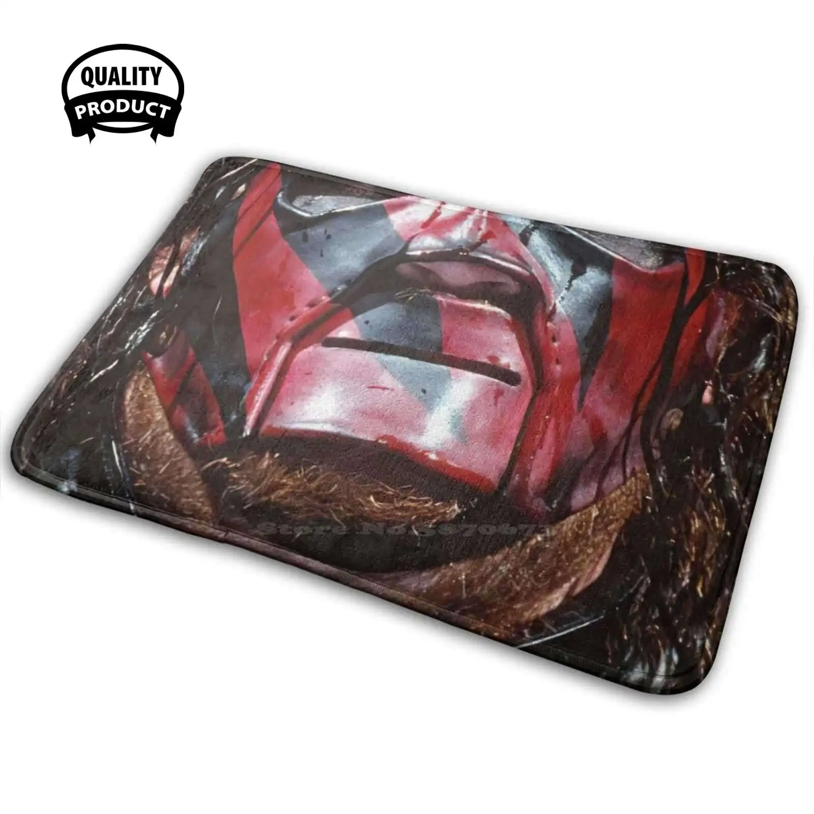 Большая красная маска удобный коврик для двери ковер подушка кухни мужчин