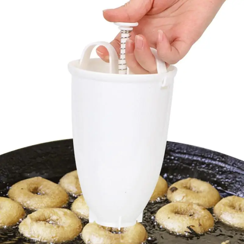 Форма для пончиков легко и быстро Портативный пончик ручной вафельный диспенсер
