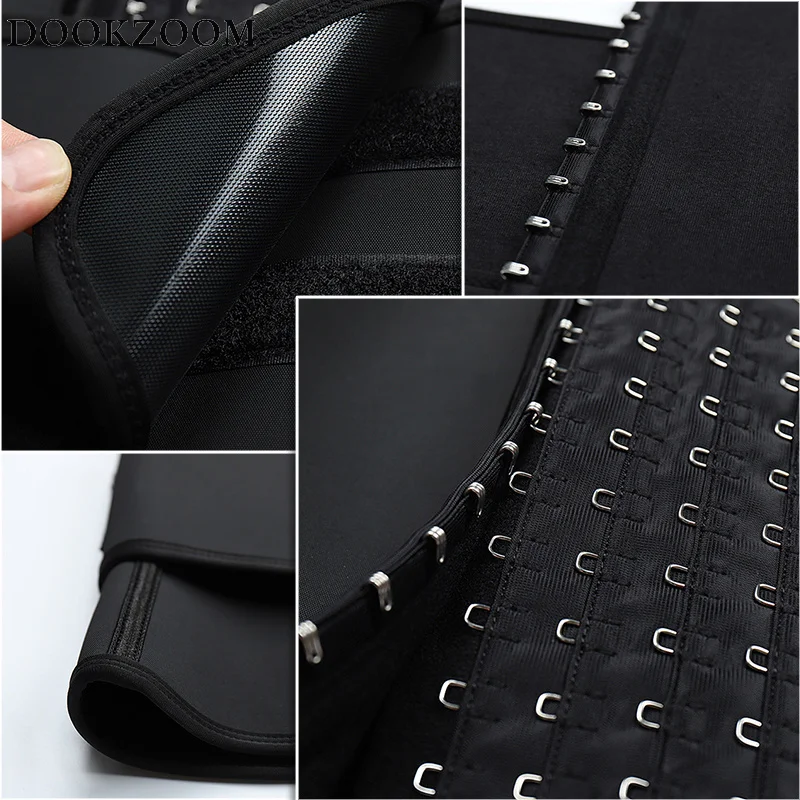 Latex Waist Cincher Body Shaper Adjustable Belts Women's Waist Trainer Weight Loss Corset Trimmer Belt Slimming Sports Girdle 2