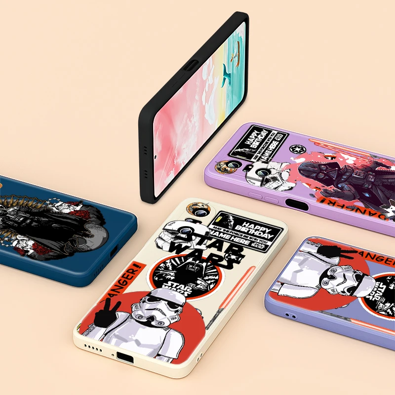 

Popular Star Cool Liquid Silicone For Redmi 9 8A 8 7 5 A 4X 9AT 9A 9i K40 K30 K30i 10X 9T 9C Pro Plus Phone Case