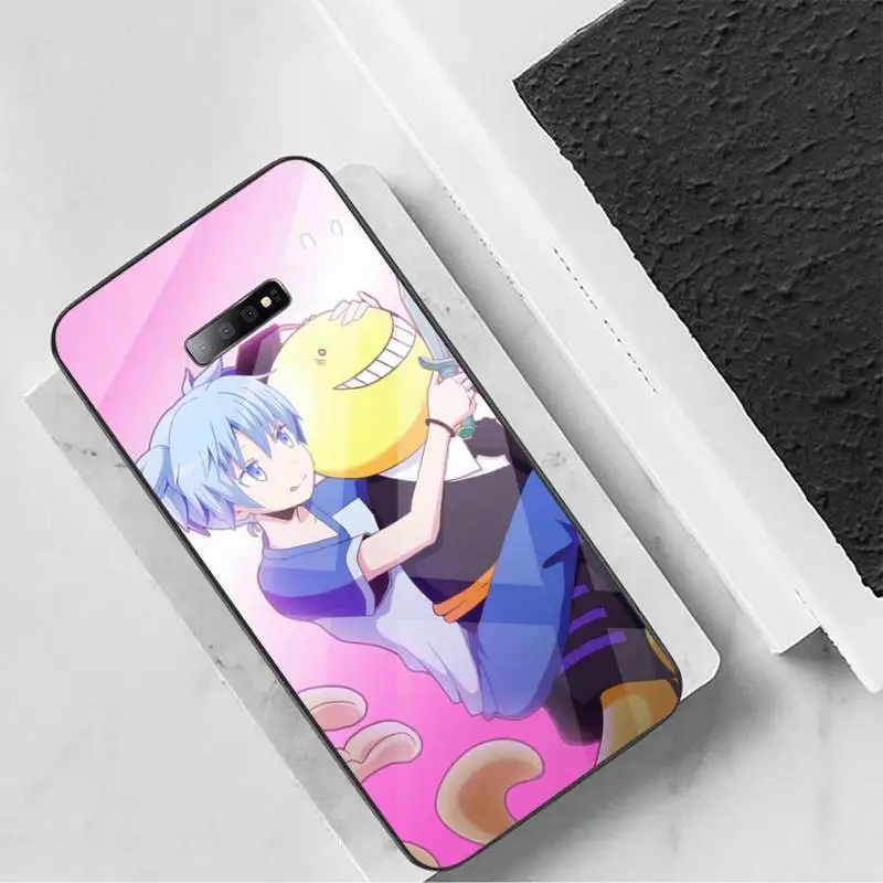 

Karma akabane assasination classroom Phone Case Tempered glass For Samsung S6 S7 edge S8 S9 S10 e plus note8 9 10 pro