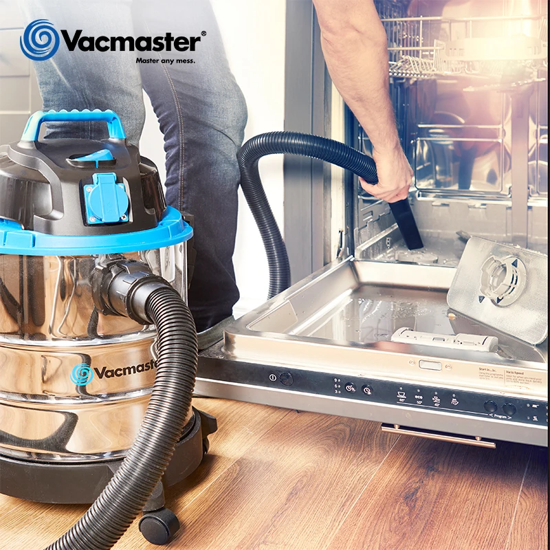 Пылесос Vacmaster 20 л для дома с функциями влажная и сухая уборка чистка ковров бак из