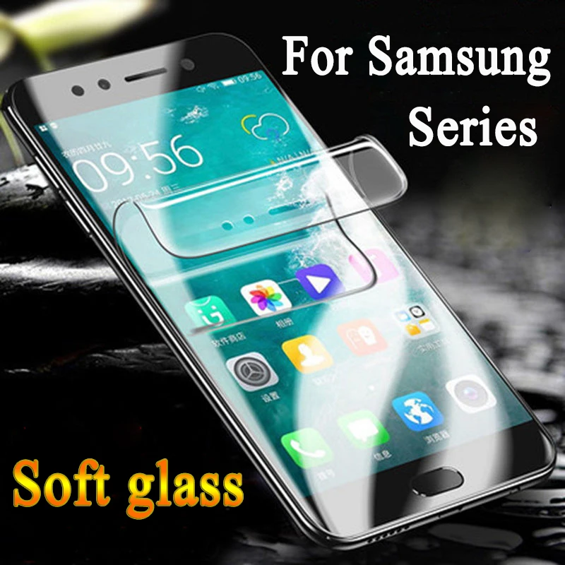 Защитная пленка для Samsung Galaxy S7 S6 S5 S4 S3 mini Note 5 4 3 Гидрогелевая не стекло|Защитные