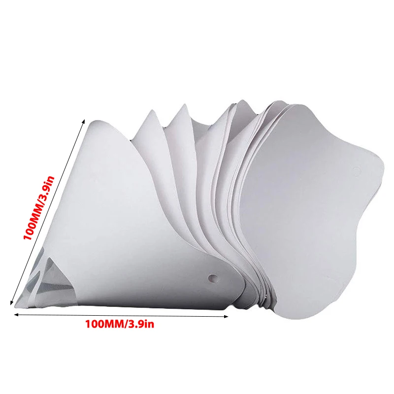 

10pcs 3D Printer Paper Filter 10Pcs LCD Photocuring Consumables UV Resin Accessories