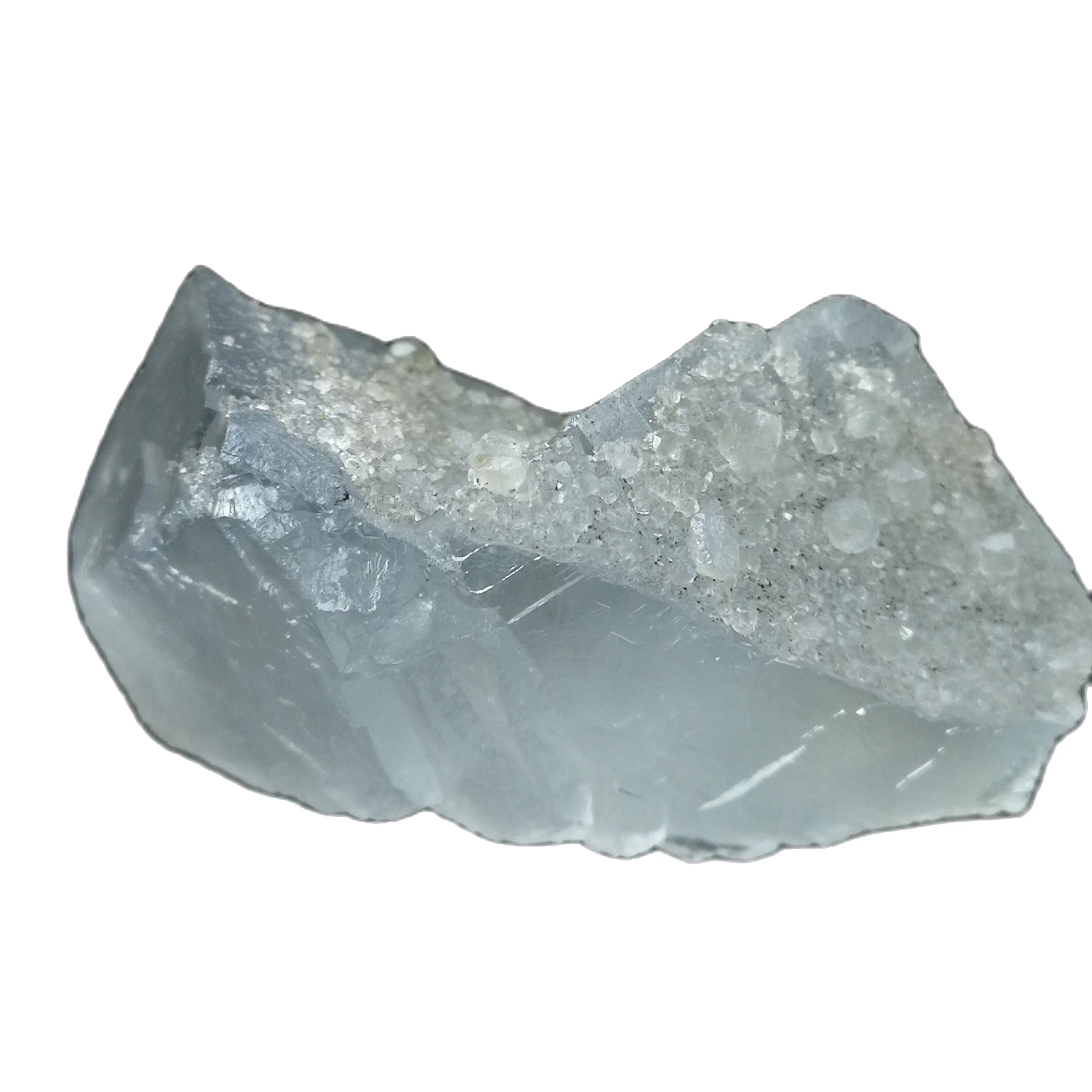 Натуральный морской голубой каменный сахар флуоритовые минеральные образцы для домашнего декора.