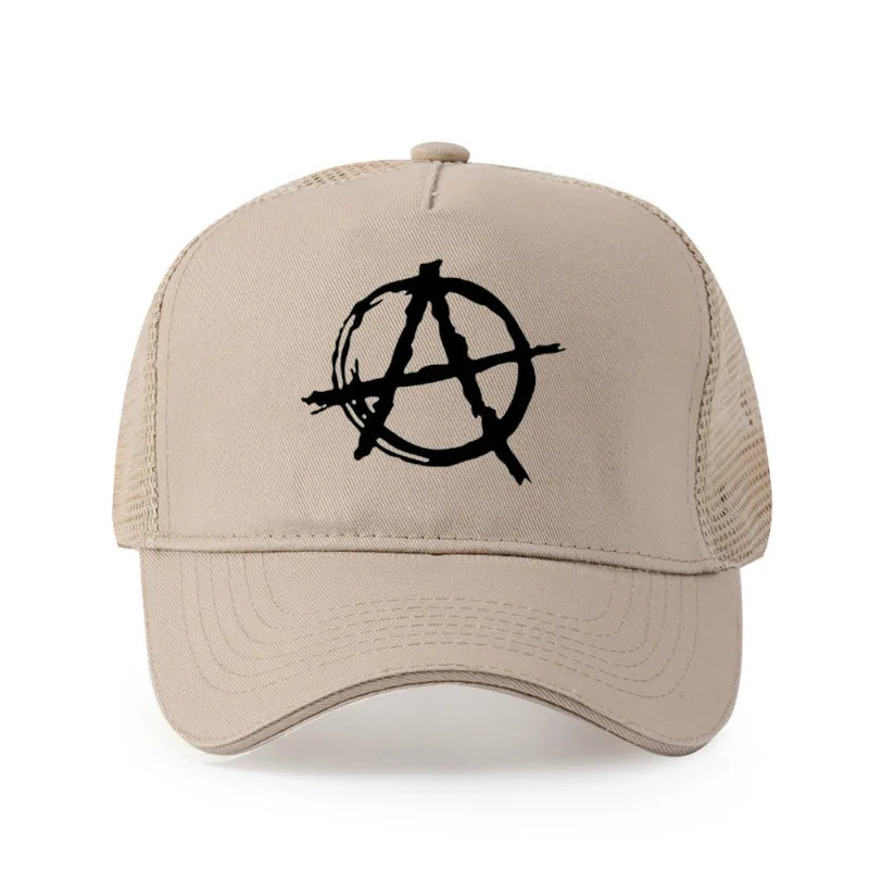 Бейсболка с логотипом анархии символа весна-лето мужская и женская шапка уличный