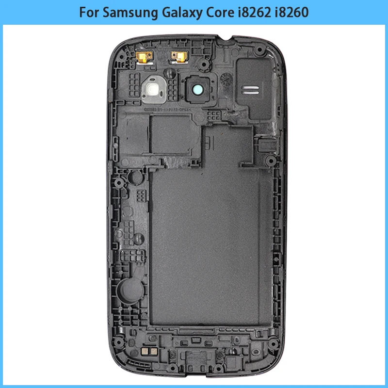 Новый чехол i8262 с полным покрытием корпуса для Samsung Galaxy i8260 передняя рамка задняя