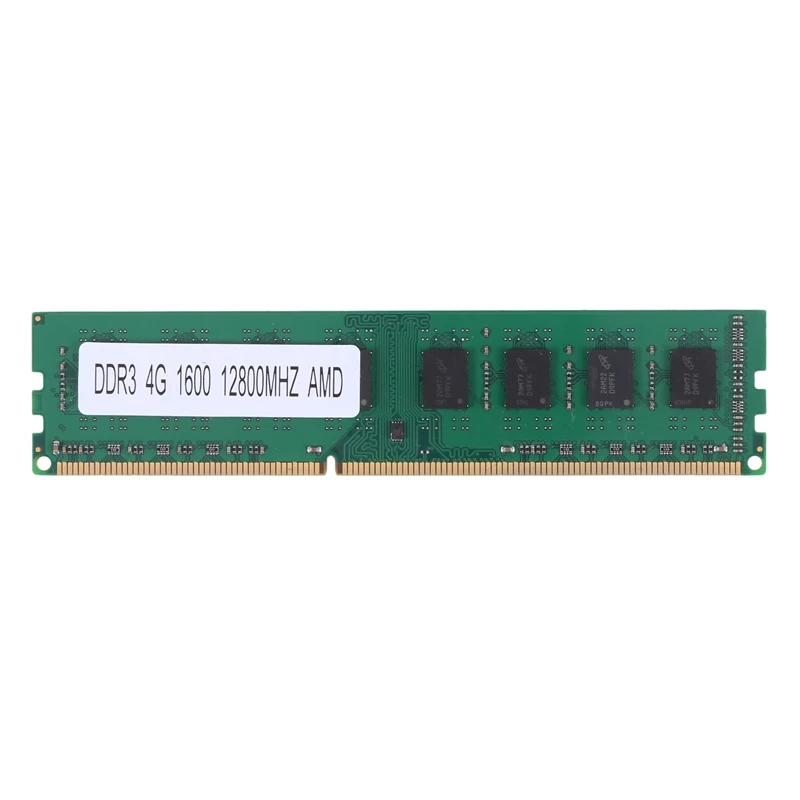 

Память DDR3 4 Гб, оперативная память для настольного компьютера, 1,5 в, 1600 МГц, 240 контактов, Память DIMM без буферизации и без коррекции ошибок для ...