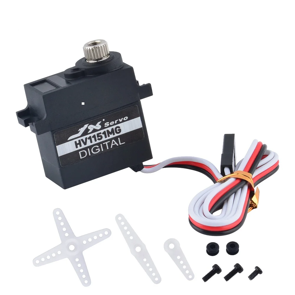 Новый JX PDI-HV1151MG 4,5 кг цифрового металлического подшипника Шестерни HV Micro Servo Для Rc автомобиль TRX-4 гоночный BRX01 на гусеничном ходу Новый JX PDI-HV1151MG 4,5 кг цифрового металлического подшипника Шестерни HV Micro Servo Для Rc автомобиль TRX-4 гоночный BRX01 на гусеничном ходу